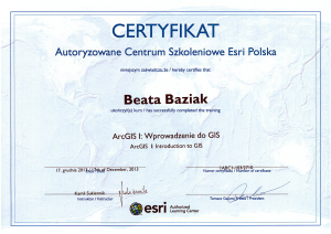 baziak_certyfikat_ArcGIS